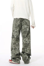 Camouflage Jeans with Pockets