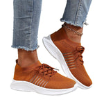 Breathable Mesh Lace Up Athletic