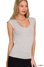Zenana Double Layered Sleeveless Top