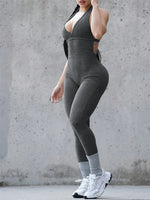 Seamless Active Workout Jumpsuit - Ladyez