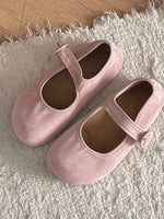 Round Toe Flat Slip-Ons