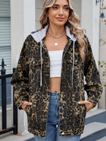 Button Up Long Sleeve Denim Jacket