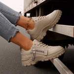 Lace Up Round Toe Athletic