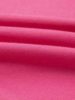 Color Block Round Neck Top and Pants Set