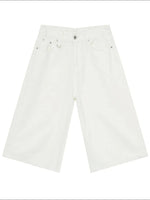 Wide Leg Cropped Jeans