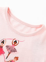 Children's Ballerina Graphic Tulle Dress