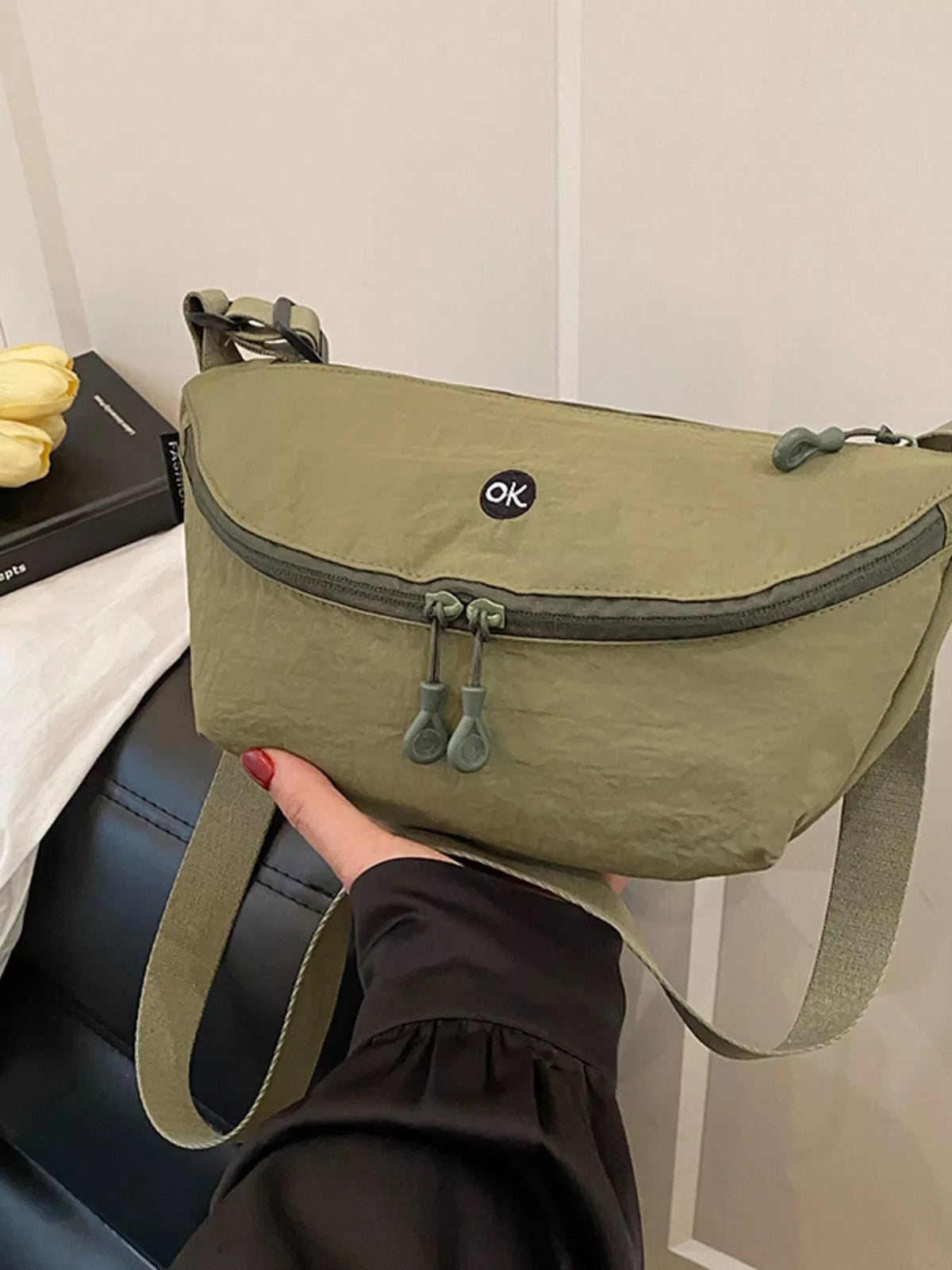 Lightweight Canvas Sling Bag