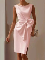 Bow Detail Sleeveless Dress
