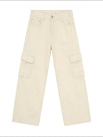 Wide Leg Cargo Jeans