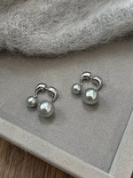 Pearl Alloy Drop Earrings