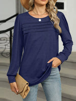 Long Sleeve Round Neck T-Shirt