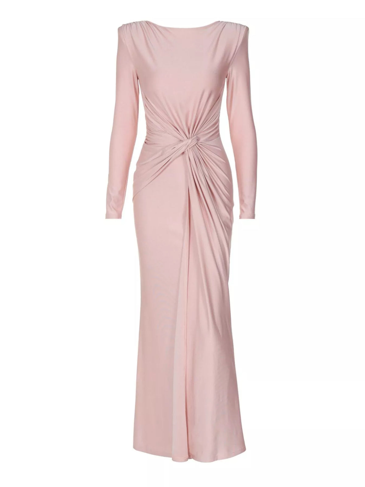 Twisted Long Sleeve Maxi Dress