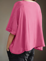 Lovelet Round Neck Half Sleeve T-Shirt - Ladyez