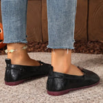 Round Toe Flats Slip-Ons