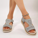 Open Toe Wedge Sandals