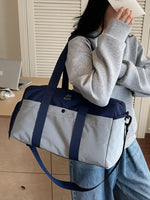 Two-Tone Duffle Bag