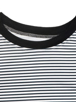 Classic Striped Crew Neck T-Shirt
