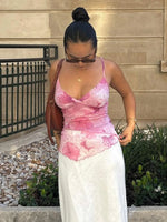 Floral Print Cami Top - Ladyez