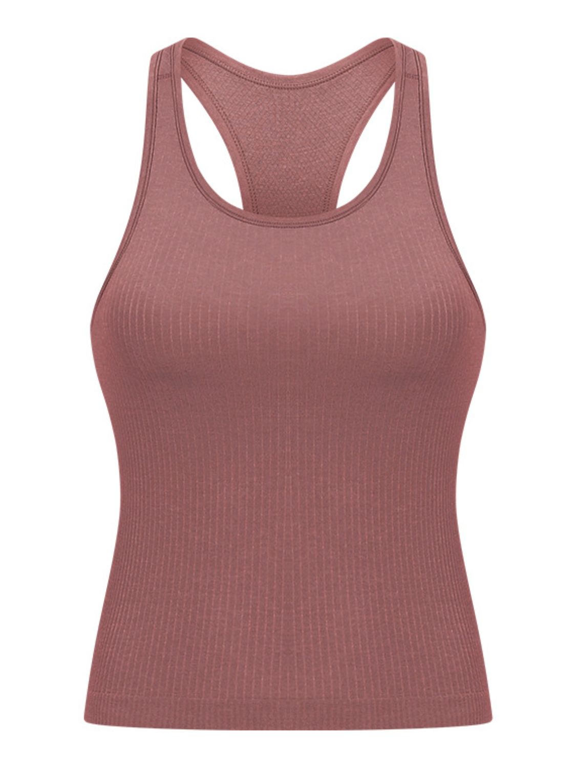Millennia Round Neck Racerback Active Tank - Ladyez