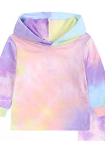 Children's Tie-Dye Hoodie and Pants Set