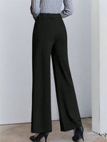 High-Waisted Wide Leg Pants