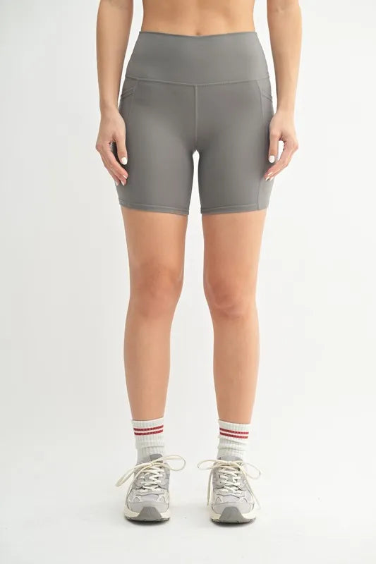 MONO B Venice Cloud Light Sculpt Biker Shorts - Ladyez