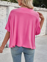Lovelet Round Neck Half Sleeve T-Shirt - Ladyez