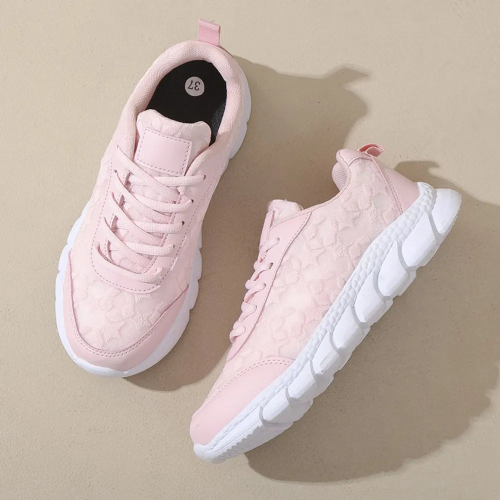 Round Toe Flats Athletic - Ladyez