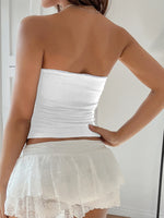 Bow Detail Tube Top - Ladyez