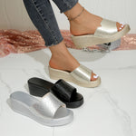 Open Toe Wedge Sandals