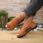Open Toe Buckle Sandals