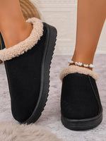 Cozy Faux Fur Lined Slippers - Ladyez