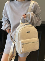 Lightweight Leather Backpack Bag