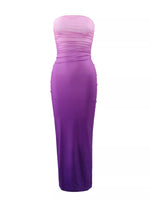 Gradient Tube Bodycon Midi Dress