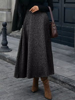 A-Line Midi Skirt