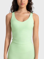Millennia Cropped Sport Tank - Ladyez