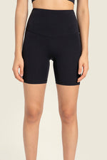 Millennia Seamless High-Rise Wide Waistband Biker Shorts - Ladyez