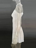 Rhinestone Decor Mini Cami Dress