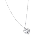 925 Sterling Silver Heart Necklace