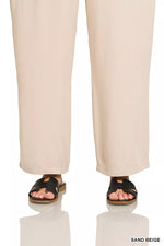 Zenana Rayon Woven Wide Leg Jumpsuit