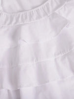 Ruffle Layered Tie Shoulder Cami Dress
