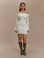 Aliza Dress Sweater Long Sleeved