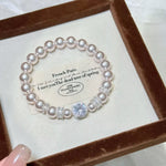 Pearl Zircon Bracelet