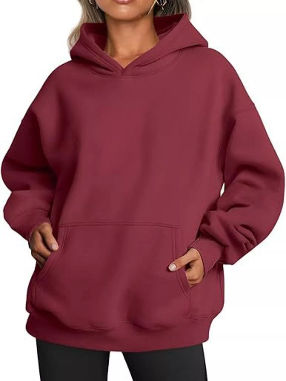 Kangaroo Pocket Long Sleeve Hoodie
