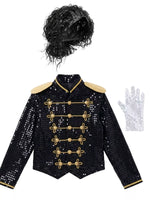 Children's Halloween Sequin Performance Costume Set