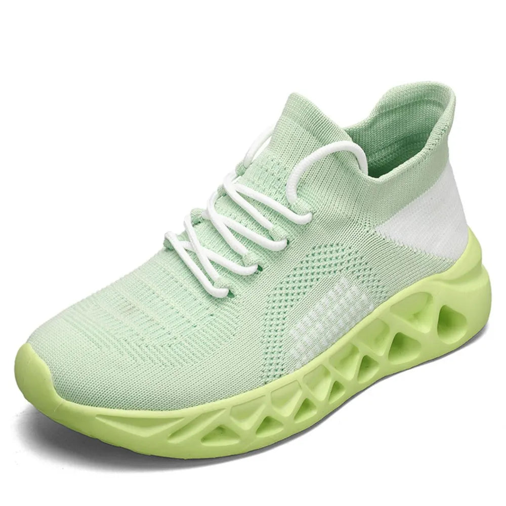 Round Toe Flats Athletic - Ladyez