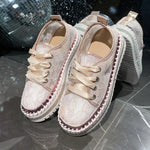 Round Toe Platform Loafers
