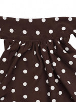 Polka Dot Halter Neck Mini Dress