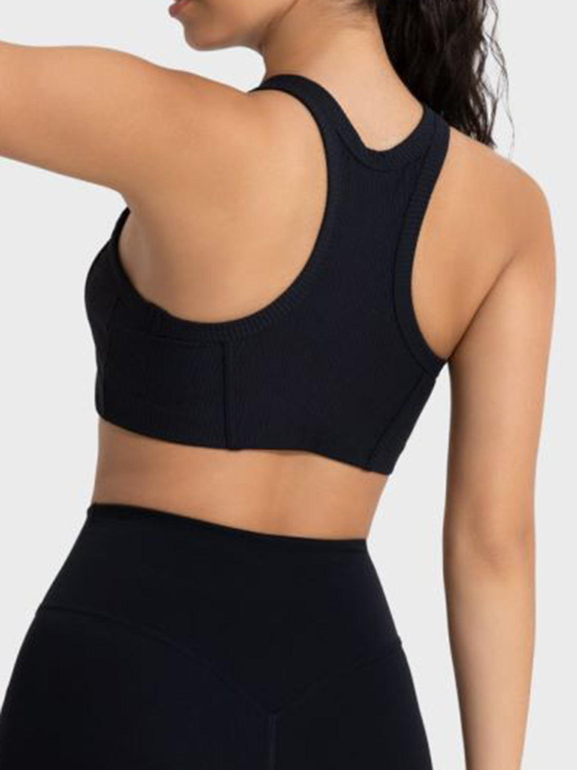 Millennia Wide Strap Cropped Sport Tank - Ladyez