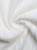 Off-Shoulder Ribbed Knit Top